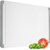 Plastic Cutting Boards for Kitchen - Large 18 x 12 Inch Rubber Cutting Board with Juice Grooves, Non-Slip, Dishwasher Safe Cutting Boards - 3 of 4