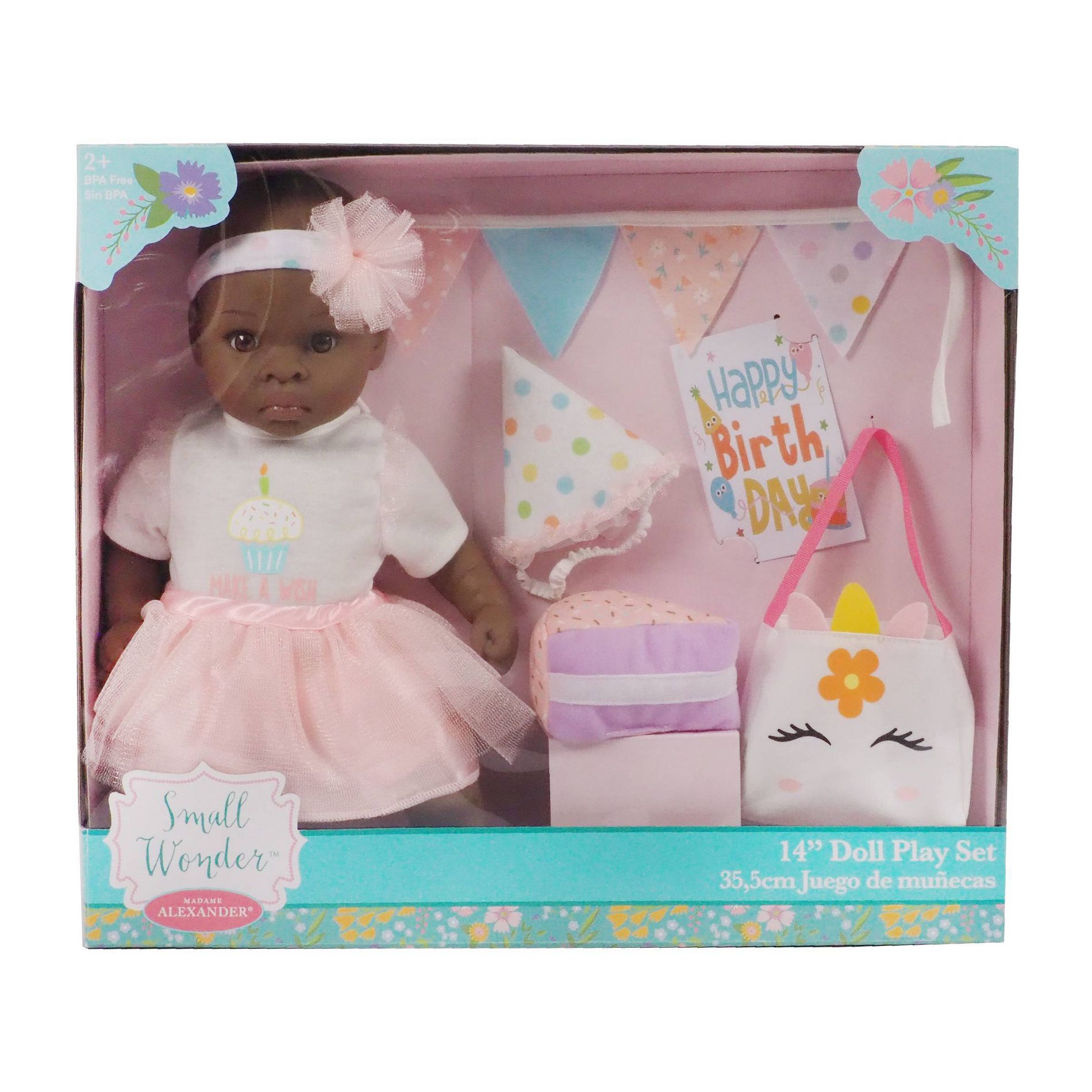 Madame Alexander Small Wonder 14" Party Time Set