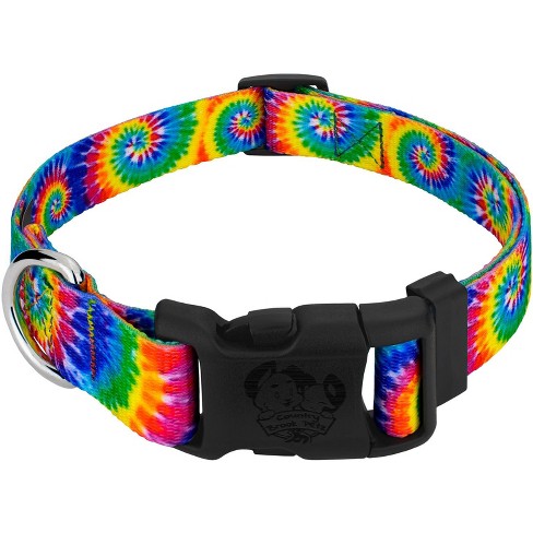 Tie dye dog collars new arrivals