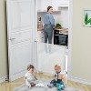 BabyBond Retractable Baby Gate for Stair and Doorway, 33" Tall, Extends up to 71" Wide,Hardware Mounting Kit - 2 of 4