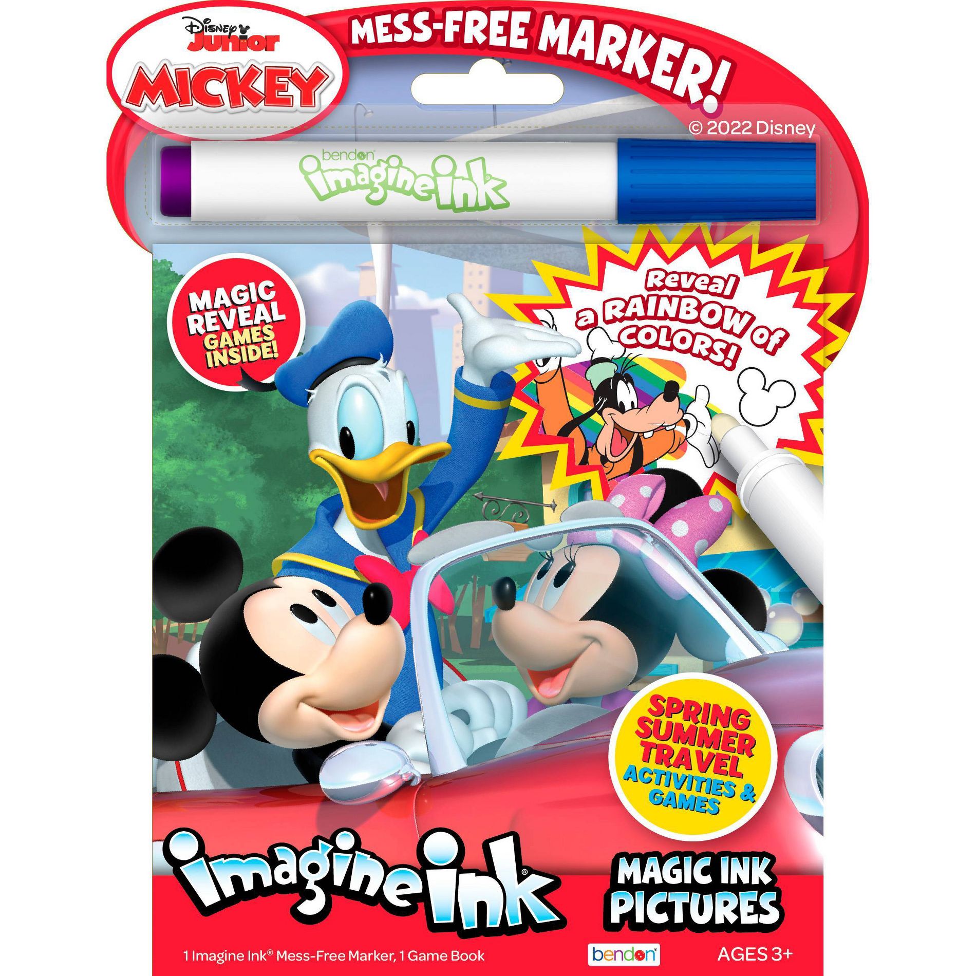 DISNEY JR MMCH IMAGINE INK BOOK (Hardcover)