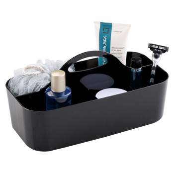 SimplyKleen Set of 2 Plastic Shower Caddy Storage Organizer Baskets –