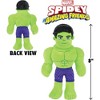 Marvel Spidey and His Amazing Friends 8-Inches Hulk Plush - Spider-Man Toy Figure - Officially Licensed - Spider-Verse Gift for Kids, Boys and Girls - 3 of 4