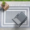 Play Rug Paris Recycled Plastic Woven Indoor Outdoor Folded Floor Mat - 3 of 4