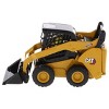 Diecast Masters 1/32 CAT 272D3 Skid Steer Loader w/ Bucket, Fork and Grapple Tools 85678 - 4 of 4