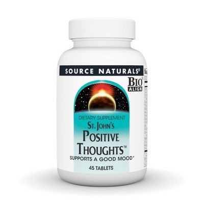 Positive Thoughts St. John's Wort Complex by Source Naturals, Inc.  -  45 Tablet