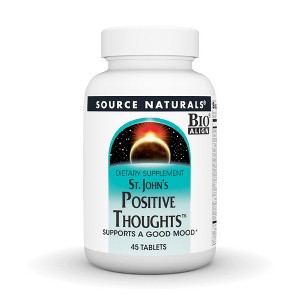 Positive Thoughts St. John's Wort Complex by Source Naturals, Inc.  -  45 Tablet - 1 of 3