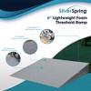 VersaRamp 6" Rise Lightweight Foam Threshold Ramp, Portable Access for Wheelchairs and Mobility Scooters at Doors, Curbs and Steps, 800 Lb Capacity - 2 of 4
