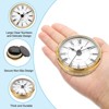 Unique Bargains Quartz Movement Silent Miniature Decorative Clock Insert - 3 of 4