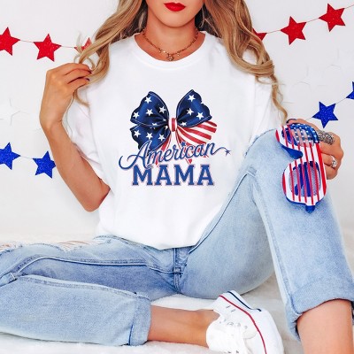 Simply Sage Market American Mama Coquette Garment Dyed Tee