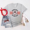 Simply Sage Market Women's Checkered Summer Nights Short Sleeve Graphic Tee - 3 of 4