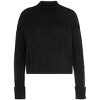 Women's Mock Neck Ribbed Sweater - LASCANA - 4 of 4