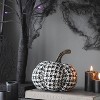 KTMBDW Velvet Pumpkins Decorative Fabric Pumpkins Foam Pumpkins for Farmhouse Fall Halloween Table Centerpiece Décor - 3 of 4