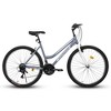 Okak 24/26IN Mountain Bike with Carbon Steel Frame, Adult Bike with 21-Speed System and Dual V-Brake, Kids Dirt Bike for Adult and Teens - 2 of 4
