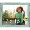 PosterPalooza | Shabby Chic Green Picture Frame - UV Acrylic, Backing Board, Hanging Hardware Included - 2 of 4