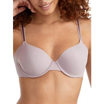 Women's Warner's RN0141A Invisible Bliss Cotton Wirefree Bra with Lift  (Natural Cheetah 38D) 
