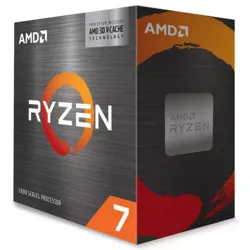 AMD Ryzen 7 5800X3D 8-core 16-thread Desktop Processor - 8 core and 16 threads - 3.4 GHz- 4.5 GHz CPU Speed - 96MB Total Cache - PCIe 4.0 Ready