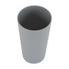 Racxily (18 pack) Gray Round Plastic Tumbler, 26-Ounce - 4 of 4