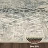 8x10 Modern Area Rug - Washable, Non-Slip Low Pile for Living Room, Bedroom - Abstract Indoor Throw Floor Cover - 3 of 4