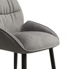 PAGED Luxury Velvet Dining Chairs Modern Dining Room Chairs with High Rebound Seat Cushion for Dining Room, Kitchen, Restaurant - 2 of 4
