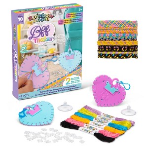 Rainbow Loom: BFF Bracelet Maker - DIY Friendship Bracelet Kit, Make 10 Bracelets, 2 Clip-On Makers, 6 Thread Colors, Kids Ages 7+ - 1 of 4