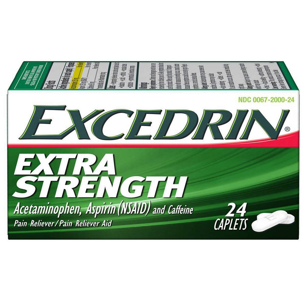 UPC 300672000248 product image for Excedrin Acetaminophen Extra Strength - 24ct | upcitemdb.com