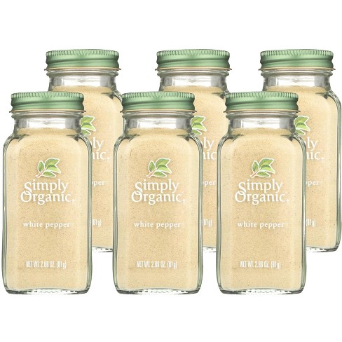 Simply Organic White Pepper Case Of 6 2.86 Oz Target