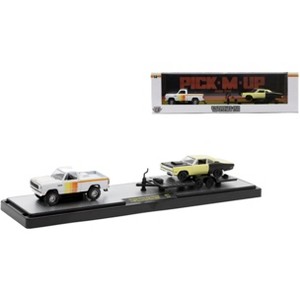 M2 Machines Auto Haulers '79 Dodge 150 Power Wagon & '69 Plymouth RoadRunner - 1 of 3