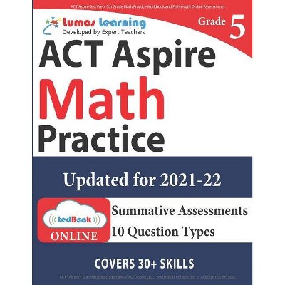 ACT Aspire Test Prep - by  Lumos Learning (Paperback)