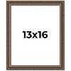 PosterPalooza | Sculpted Silver Picture Frame - UV Acrylic, Foam Board Backing, Hanging Hardware - 2 of 4