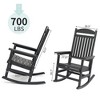 Fortune Candy 1 Person Anti-Rollover HIPS Rocking Chair - 2 of 4