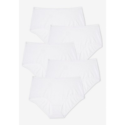 Comfort Choice Full Coverage Stretch Cotton Brief 5-Pack