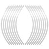 Unique Bargains Fit 17" Wheel Motorcycle Car Bike Wheel Rim Sticker Strips Reflective 16 Pcs - 4 of 4
