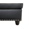 NicBex Couches for Living Room 98" Left Hand Facing Sofa Couches Modern Comfy Upholstered Sofa with Chaise and Storage Ottoma - 2 of 4