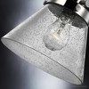 Urban Ambiance Luxury Traditional Wall Light,  14.375"H x 8"W,  Brushed Nickel Finish, UHP3330 - 4 of 4