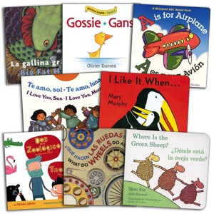 Kaplan Early Learning Bilingual Board Books Assortment - Set of 8 - 1 of 4