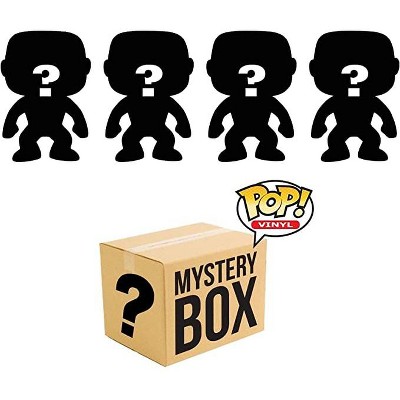 Funko Pop! Surprise Mystery Bundle- 4 Individually Packaged Figures ...