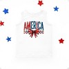The Juniper Shop Coquette America Checkered Youth Tank Top - 2 of 4