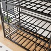 Kumasinova Twin-Over-Twin Bunk Bed with Trundle,Heavy Duty Metal Bed Frame with Full-Length Guardrails,Convertible to 2 Beds for Kids' Bedrooms/Dorms - 2 of 4
