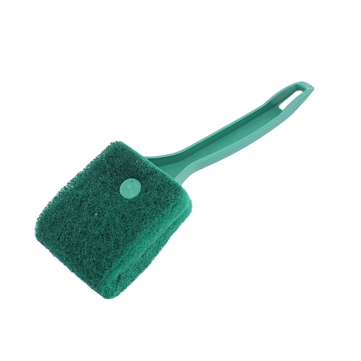 Unique Bargains Plastic Handle Aquarium  Glass Sponge Clean Brush Scrubber Cleaner Green - thumbnail 4
