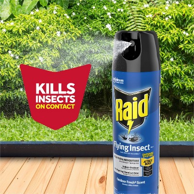 Raid Flying Insect Killer Outdoor Fresh Scent Aerosol - 18oz_9