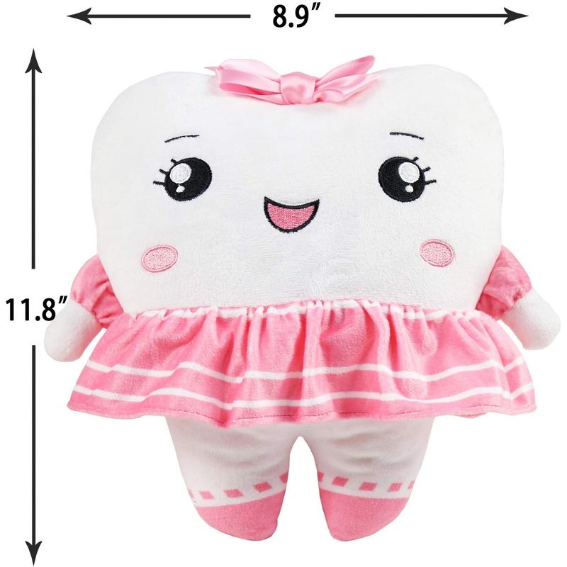 Meant2tobe Tooth Fairy Pillows for Girls - White, 2 of 4
