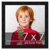 PosterPalooza | Square Minimalist Black Picture Frame - UV Acrylic, Foam Board Backing, Hanging Hardware - 2 of 4