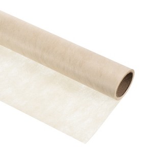 Unique Bargains Flower Wrapping Paper 30ft Floral Bouquet Waterproof Packaging Cotton for Wedding Party Khaki - 1 of 4