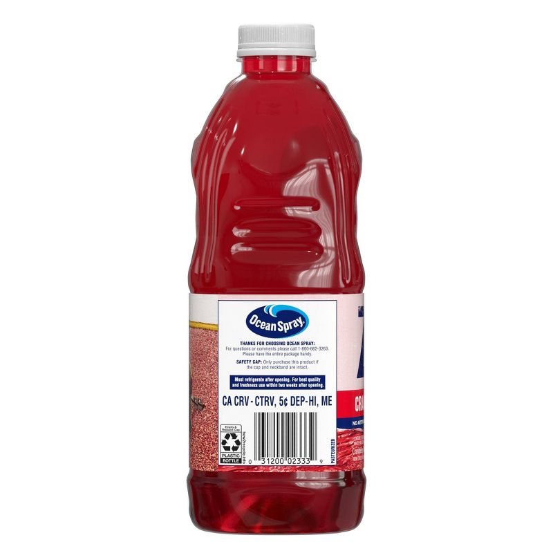 Ocean Spray Zero Sugar Cranberry Juice Drink - 64 fl oz Bottle, 4 of 6