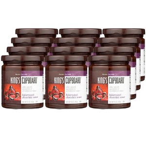 King's Cupboard Bittersweet Chocolate Sauce - Case of 12/10 oz - 1 of 4