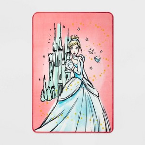 Disney Princess Midnight Dreams Kids' Throw - 1 of 4