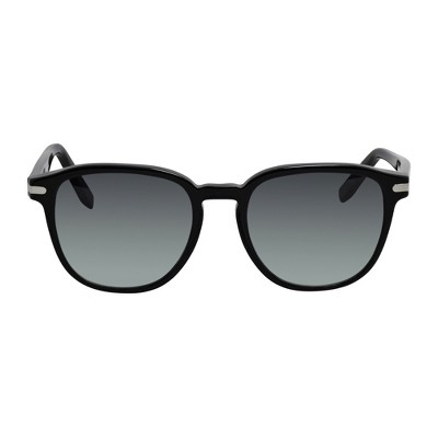 Salvatore Ferragamo Sf 993s 001 Mens Square Sunglasses Black 53mm : Target