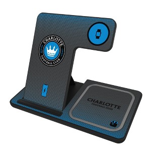 Keyscaper Charlotte FC Linen 15-Watt 3 in 1 Charging Station - 1 of 4