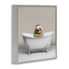 Stupell Industries Happy Sloth in Bathtub, 12" x 12" - 3 of 4
